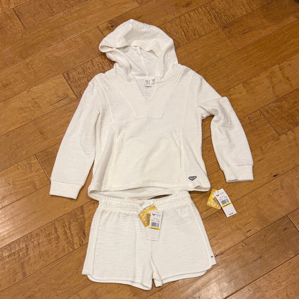 Roxy Kids Matching Set in White